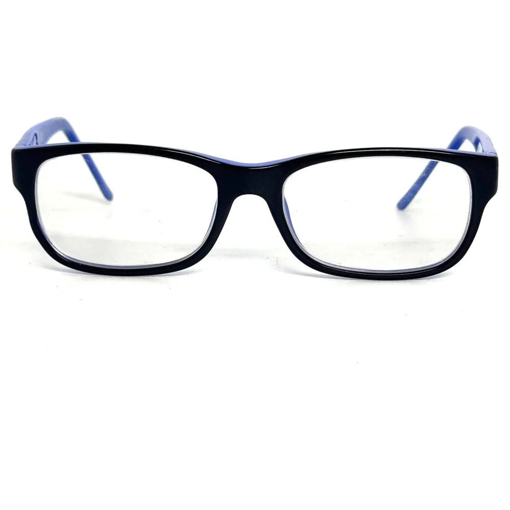 Ray-Ban RB5268 5179 Kids Eyeglasses Frames Black Blue‎ Square 52-17-135 H15744